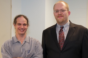 Dr. Landon Bellavia with Prof Shapiro