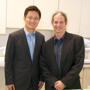 Dr. Chen Liu with Prof Shapiro