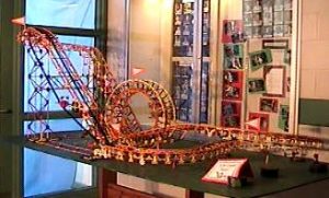 Lego roller coaster