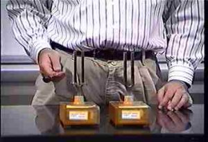 Two tuning forks